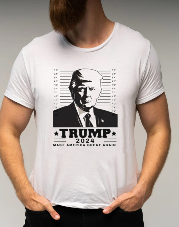 Trump 2024: Make America Great Again Patriotic T-Shirt