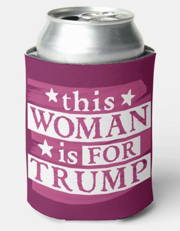 Trump 2024: Show Your Support with This Woman's Election Gear Can Cooler - Image 2