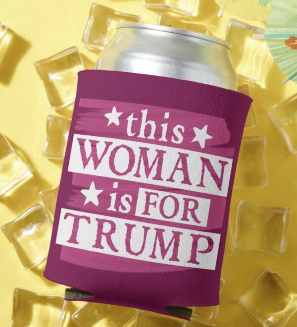 Trump 2024: Show Your Support with This Woman's Election Gear Can Cooler