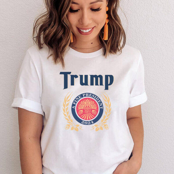 Trump 2024: A Fine President T-Shirt