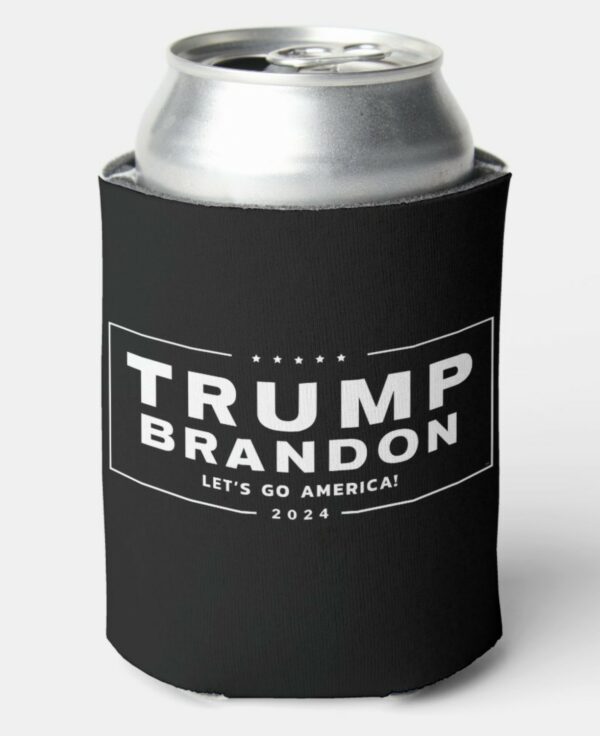 Trump Brandon 2024™ Election Can Cooler Tote: Keep Your Drinks Cold and Show Your Support