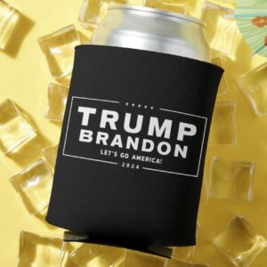 Trump Brandon 2024™ Election Can Cooler Totes