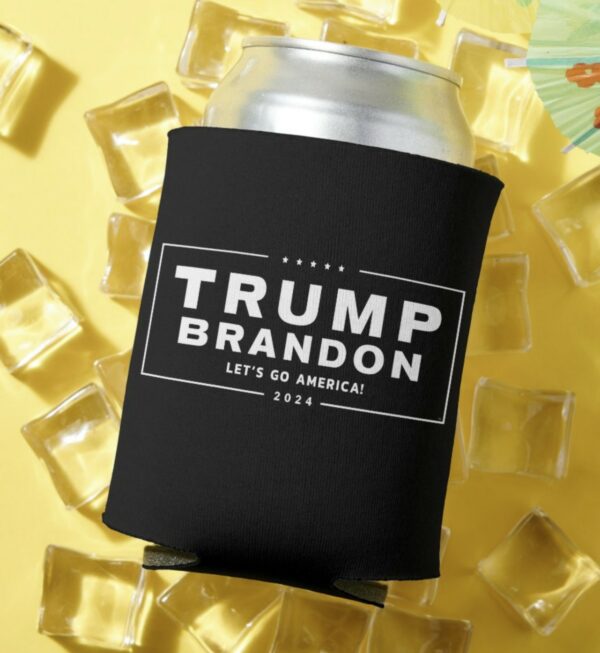 Trump Brandon 2024™ Election Can Cooler Tote: Keep Your Drinks Cold and Show Your Support - Image 2