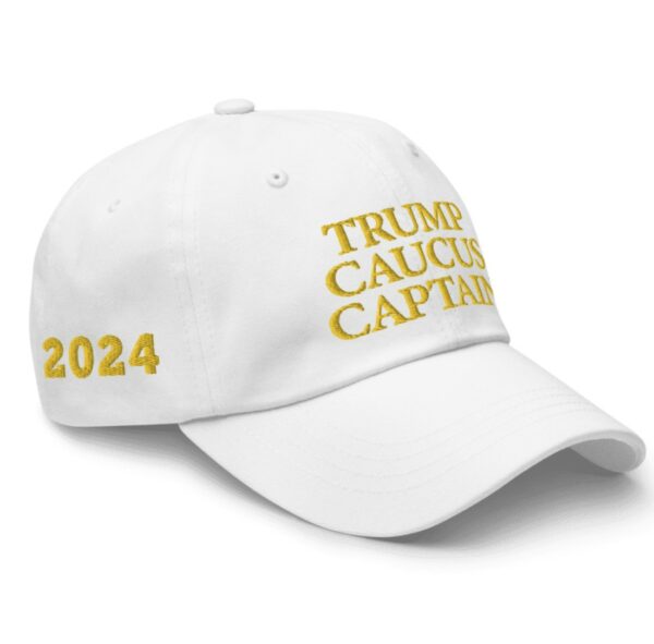 Trump Caucus Captain Embroidered Hat: Show Your Support in Style - Image 5