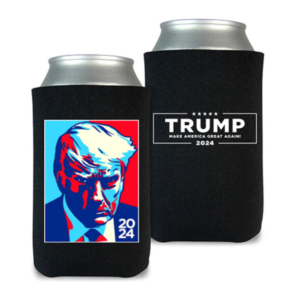 Trump Colorblock Beverage Cooler: Elevate Your Party with Style and Functionality - Image 2