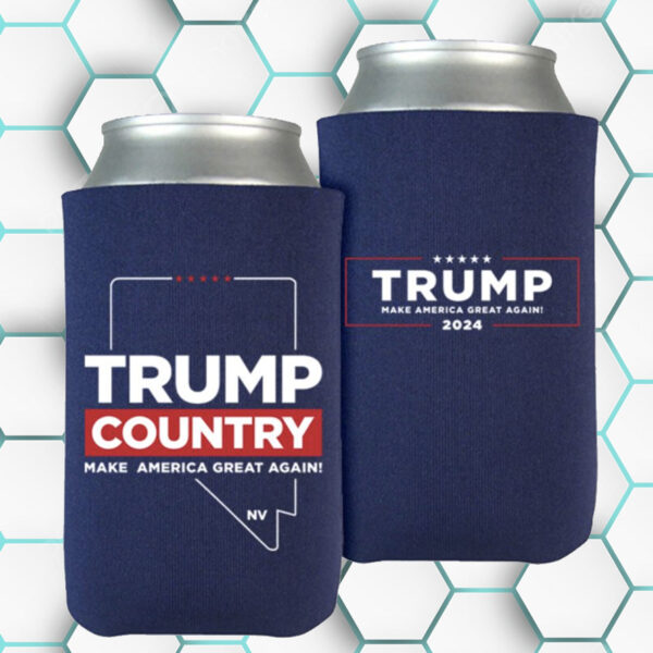 Trump Country Nevada Navy Beverage Cooler: Keep Your Drinks Cold and Show Your Patriotism