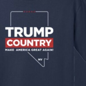 Trump Country Nevada Navy Cotton T Shirts