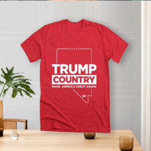 Trump Country Nevada Red Cotton T Shirt