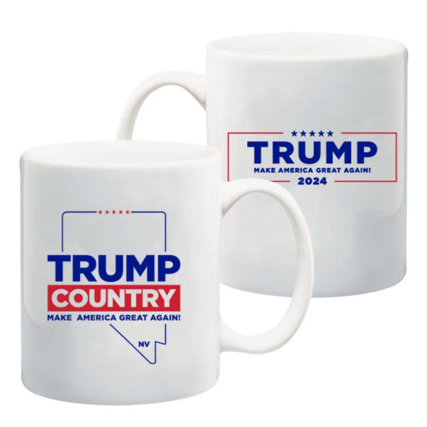 Trump Country: Nevada Pride White Coffee Mug