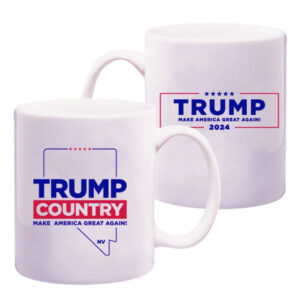 Trump Country Nevada White Coffee Mugs