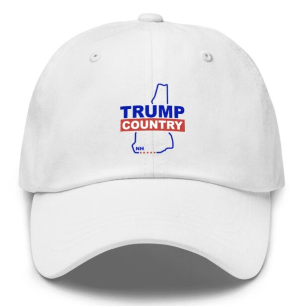 Show Your Trump Pride with the Embroidered Trump Country New Hampshire Hat