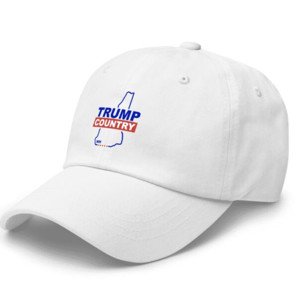 Show Your Trump Pride with the Embroidered Trump Country New Hampshire Hat - Image 3