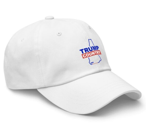 Show Your Trump Pride with the Embroidered Trump Country New Hampshire Hat - Image 4