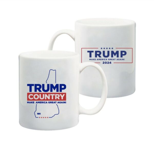 Trump Country: New Hampshire Pride White Coffee Mug