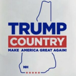 Trump Country New Hampshire White Coffee Mugs