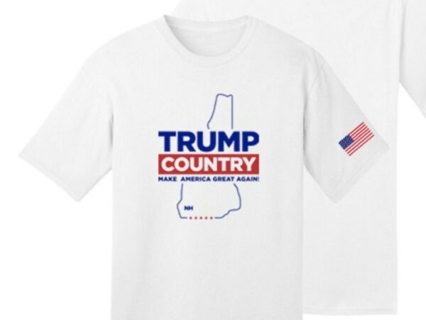 Trump Country: New Hampshire Pride T-Shirt - Image 2