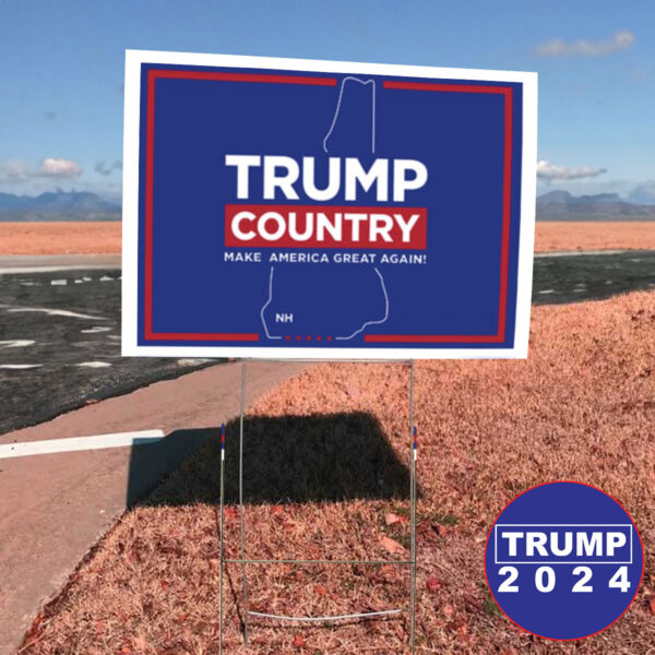 Show Your Trump Pride with Our New Hampshire Yard Sign