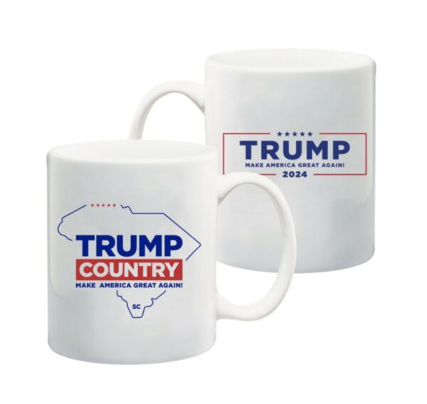 Trump Country: South Carolina White Coffee Mug - Show Your Patriotism