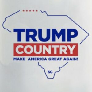 Trump Country South Carolina White Coffee Mugs