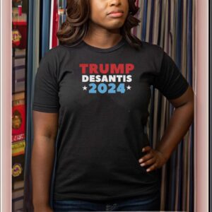 Trump DeSantis 2024 T Shirt Make America Florida Shirt