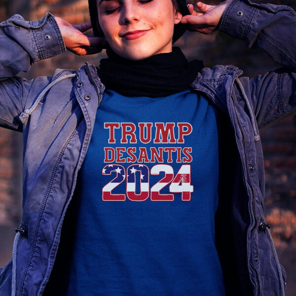 Trump Desantis 2024: The Ultimate Political Statement T-Shirt