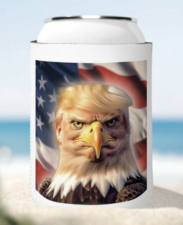 Trump Eagle Beverage Cooler: The Ultimate Patriotic Party Essential - Image 2