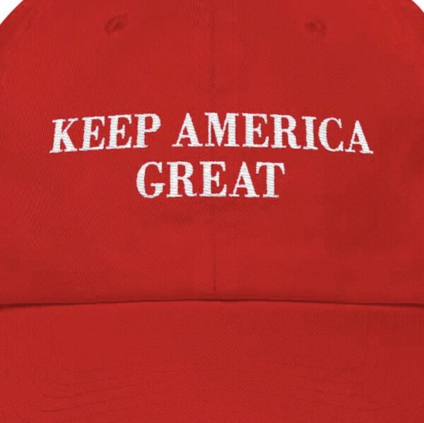 Keep America Great: Show Your Patriotism with Our Red Trump Hat - Image 2