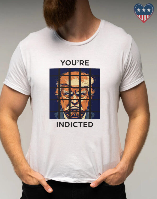 Indict Trump: Anti-Trump Political Statement T-Shirt - Image 2