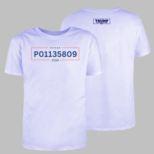 Trump Inmate Campaign Shirt: Show Your Support for President 2024 - Image 3