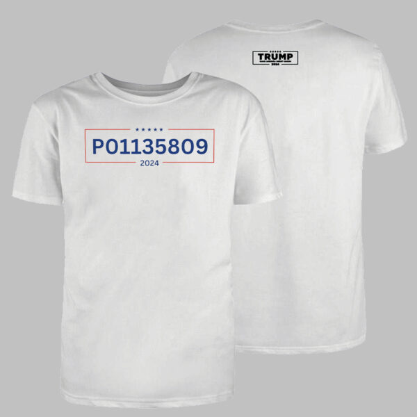 Trump Inmate Campaign Shirt: Show Your Support for President 2024 - Image 2