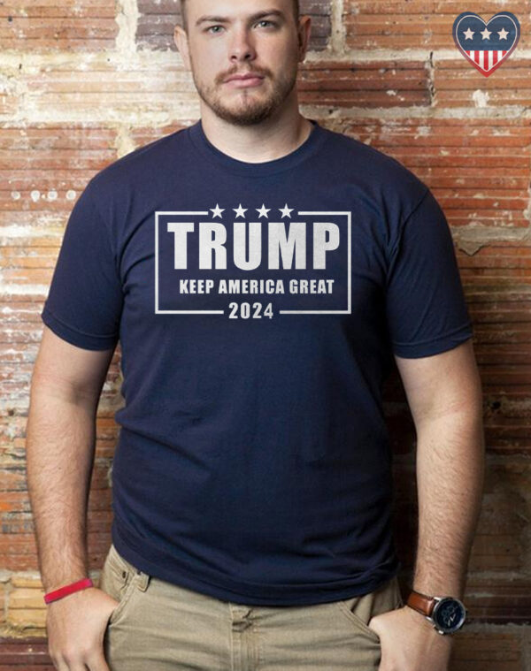 Trump 2024: Keep America Great T-Shirt - Image 2