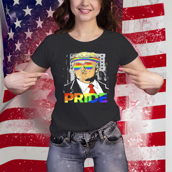 Celebrate Pride with Trump: LGBT Gay Pride Month Shirt for All