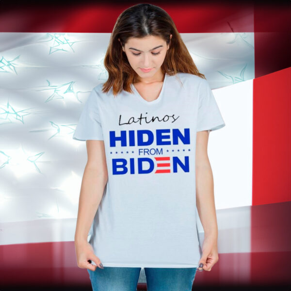 Uncover the Truth: Latinos Hidden from Biden with Trump's Shirt