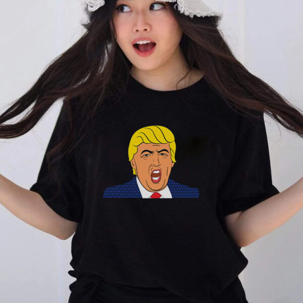 Trump Lips: The Ultimate Political Statement T-Shirt - Image 2