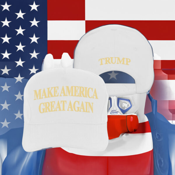 Show Your Support: Trump MAGA 2024 White Hat - Image 3