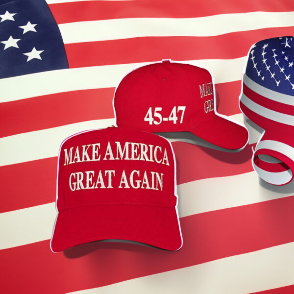 Trump MAGA 47 Red Embroidered Hat: Show Your Patriotic Support