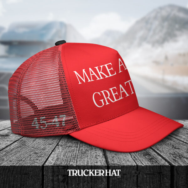 Show Your Patriotism with the Official Trump MAGA 47 Red Hat - Image 10