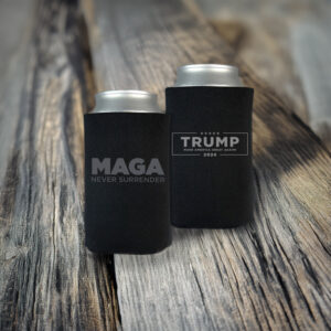 Trump MAGA NEVER SURRENDER Beverage Cooler