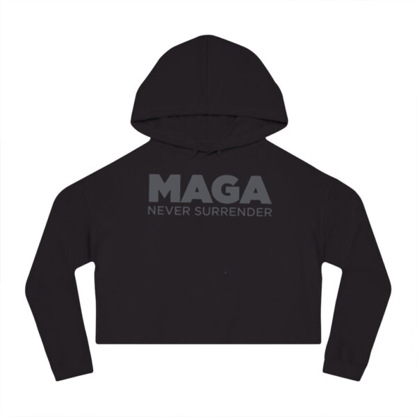 Unleash Your Patriotism: Trump MAGA NEVER SURRENDER Hoodie - Image 3