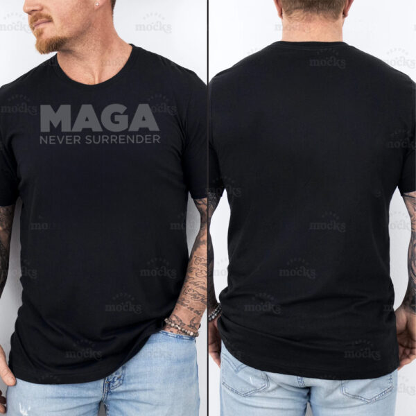 Unleash Your Patriotism: Trump MAGA NEVER SURRENDER Shirt