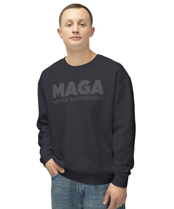 Trump MAGA Never Surrender Black Long Sleeves T-Shirt