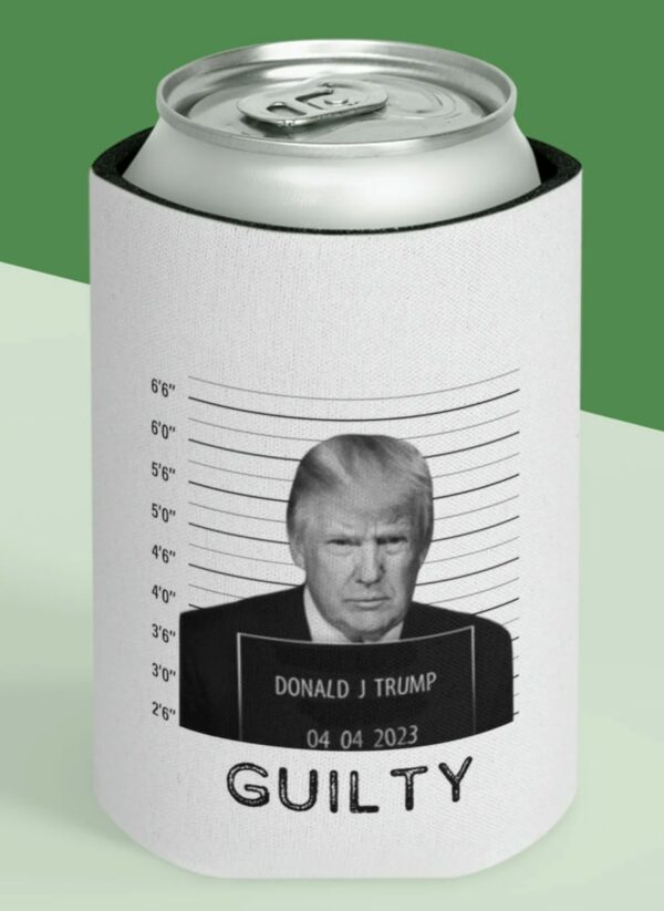 Trump Mug Shot Beverage Cooler: Keep Your Drinks Cold and Your Spirits High - Image 3