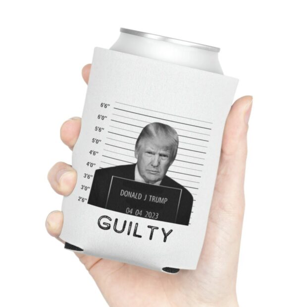 Trump Mug Shot Beverage Cooler: Keep Your Drinks Cold and Your Spirits High