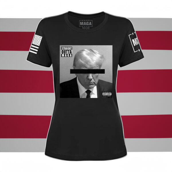 Censored Trump Mug Shot T-Shirt: A Statement of Political Satire