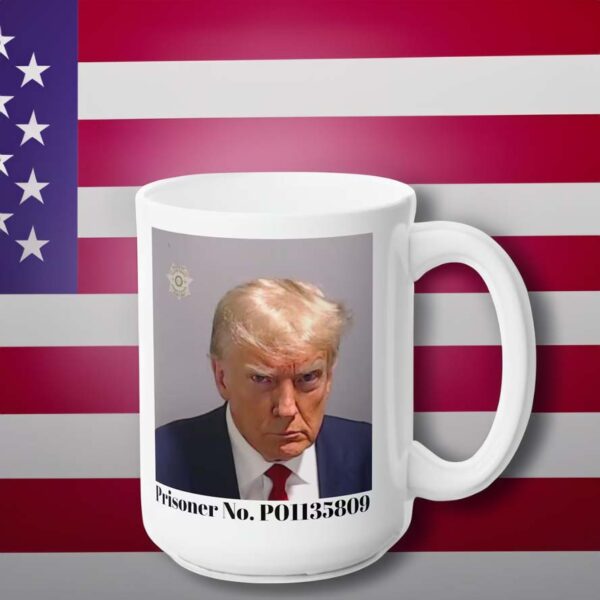 Trump Mug Shot Mug: The Ultimate Gag Gift for Political Pundits - Image 2