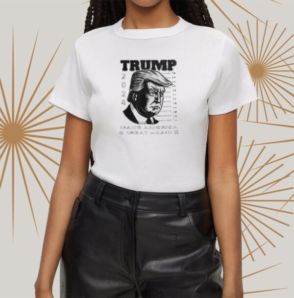 Trump Mug Shot Shirt: Make America Great Again Mugshot Tee - Image 2