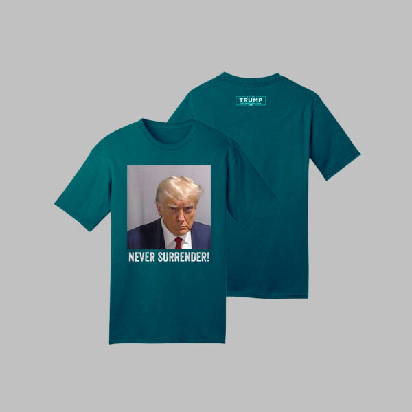 Trump Mug Shot: The Ultimate Political Statement T-Shirt - Image 2