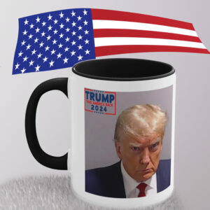 Trump Mug Shot Trump 2024 Mug 11oz Mug with Official and Iconic Mug Shot and Campaign Logo Unique Collectible