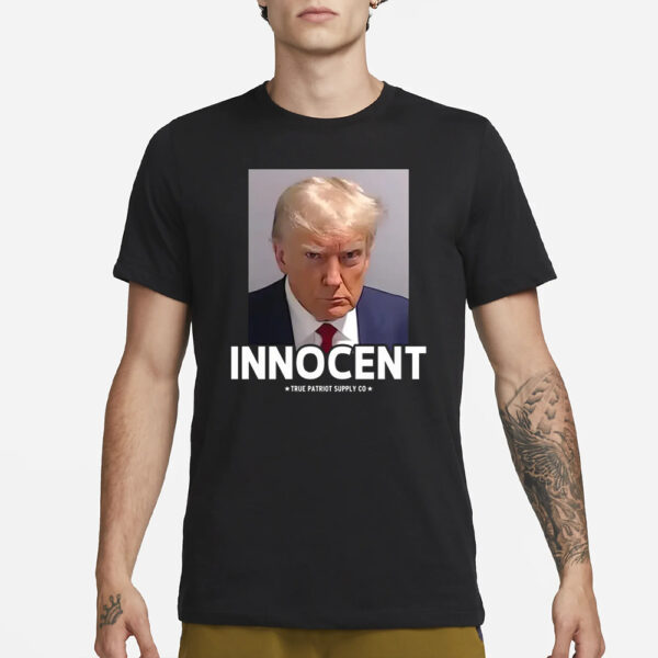 Trump Mugshot Innocent Unisex Classic T-Shirt: Show Your Support for the Former President