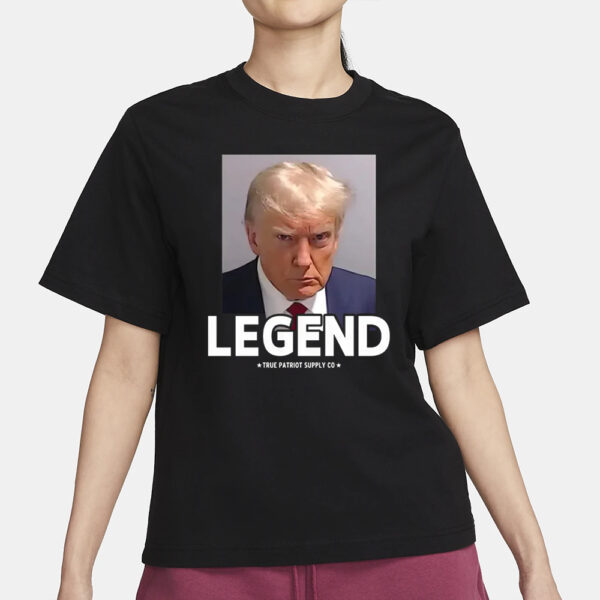 Trump Mugshot LEGEND: Unisex Classic T-Shirt for Patriots - Image 2